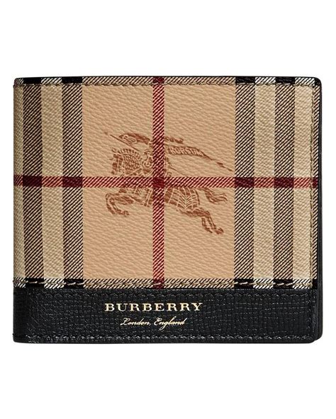 burberry wallet haymarket chec and leath bifold
